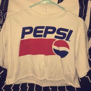 Pepsi Croptop 💙❤️💙